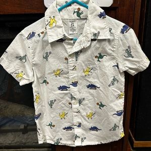 2T short sleeve button down shirt